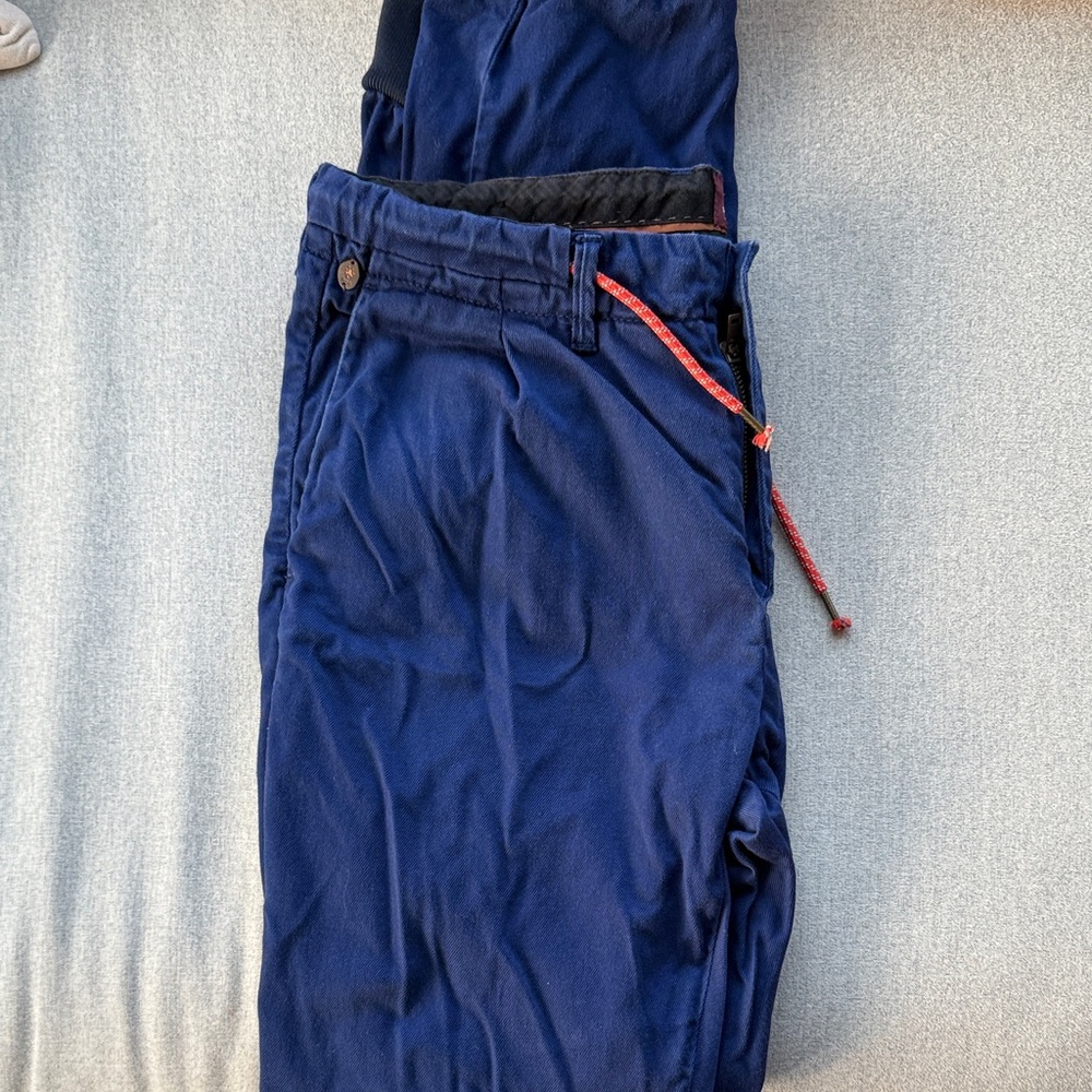 Scotch & Soda Navy Joggers W 31 length 34